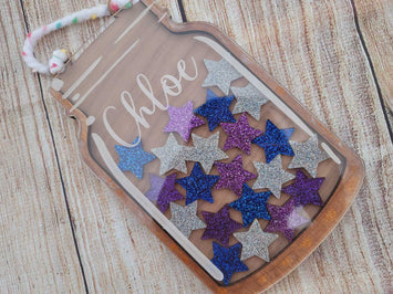 Reward Jar with star tokens