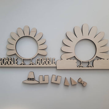 Turkey Photo Frame DYI Art Kit