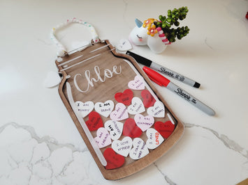 I AM ... Positive Affirmation jar