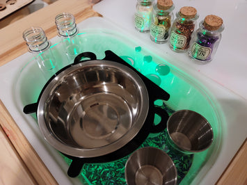 small Magic Potion board for large Ikea TROFAST bin / Flisat table insert