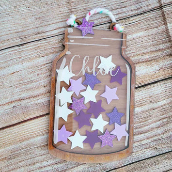 Reward Jar with star tokens