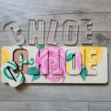 Custom Name Puzzle Board