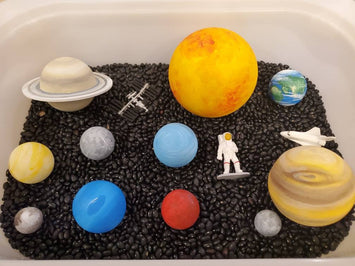 Painted Sun, Planets & Moon (no board)