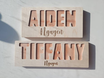 Custom Name Board