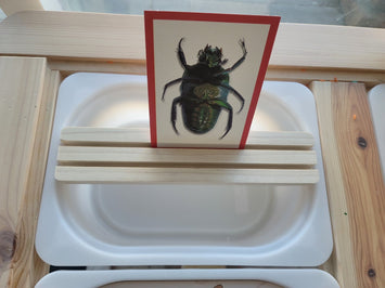 Blemished - 15% OFF (applied at Checkout)- Wooden Vertical Story Base board with Grooves for Vertical Uses