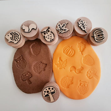 Fall Playdough Stamp set