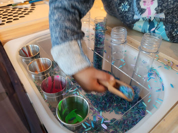 Small Double Edge Bridge board (Flisat insert) for Table Top Art Easel