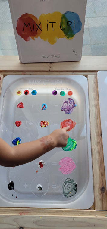 Color Mixing Board, Mix It Up board, TROFAST / Flisat insert