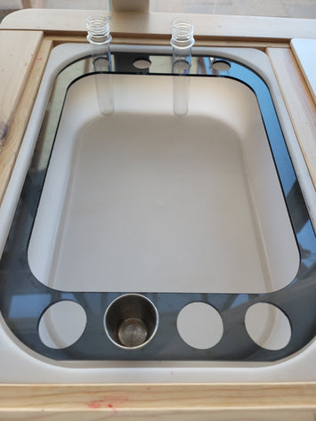 LARGE Double Edge Bridge board (Flisat insert) for Table Top Art Easel