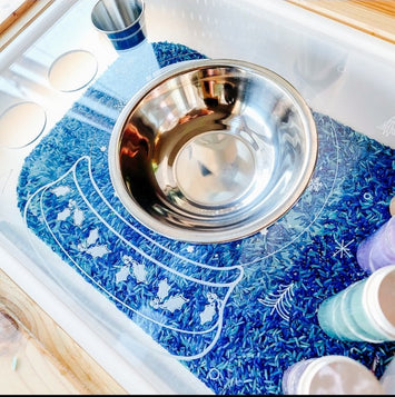 LARGE Snow Globe potion board / Flisat insert