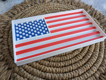 USA Flag Play Tray - 3D printed