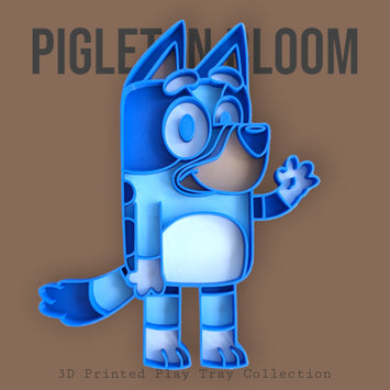 Bluey Play Tray - 3D printed