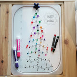 Christmas Lights Trofast lid (Large) (Flisat table insert)