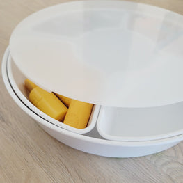 Target tray 's lid, cover top