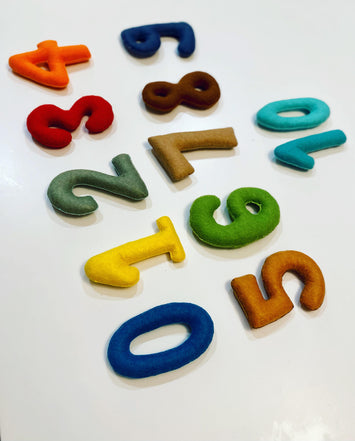 LARGE Felt Number Set