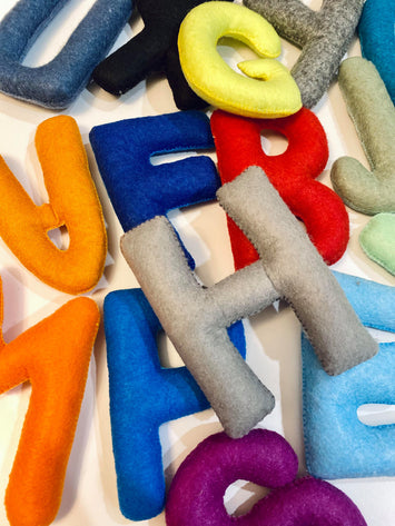 LARGE Felt Alphabet Set