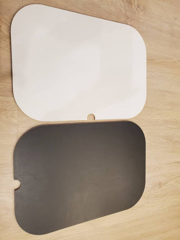 Double-sided Chalkboard/Whiteboard