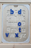 Lowercase Alphabet Puzzle Board (w/ optional backside)