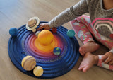 COMPLETE Painted Solar System Set (board included)