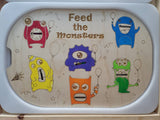 Feed the Party Monsters Color Sorting Lid with Colored Chips