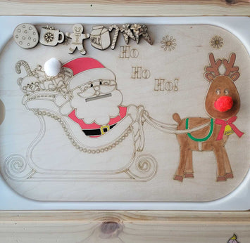 Feed Santa Claus and Rudolph board