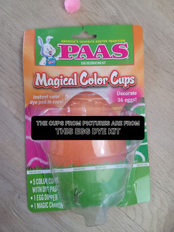 LARGE Easter egg dye board (Flisat insert) (in acrylic)