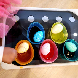 LARGE Easter egg dye board (Flisat insert) (in acrylic)