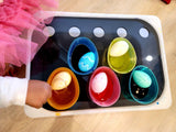LARGE Easter egg dye board (Flisat insert) (in acrylic)