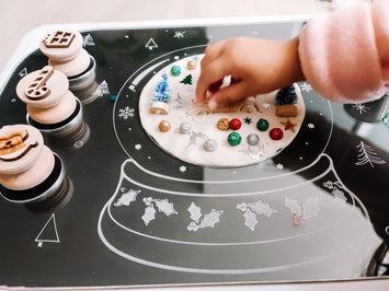 LARGE Snow Globe potion board / Flisat insert