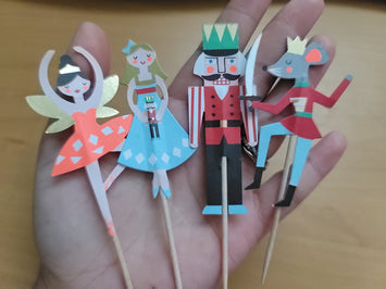 3D printed Ballerina dough stamper, Eco Cutter